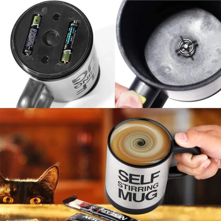 Automatic Self Stirring Coffe Mug