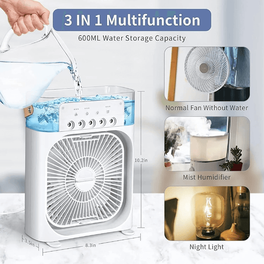 Mini Portable Air Conditioners Cooling Fan | Kitchen Cooling Fan