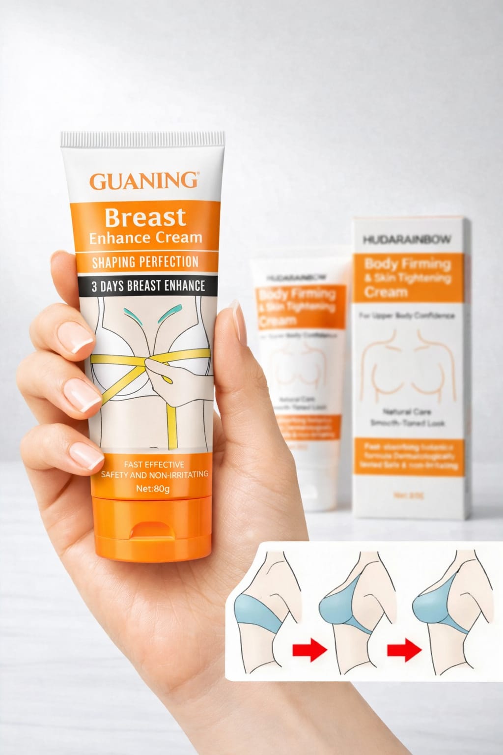 CurvLift Breast & Hip Enhancement Cream For Women