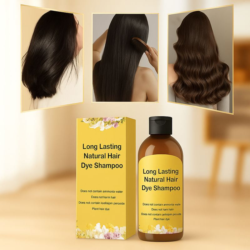 Japanese Long Lasting Natural Hair Dye Shampoo