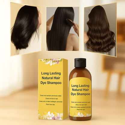 Japanese Long Lasting Natural Hair Dye Shampoo